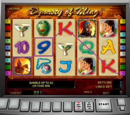 игровой автомат Dynasty Of Ming играть бесплатно без регистрации